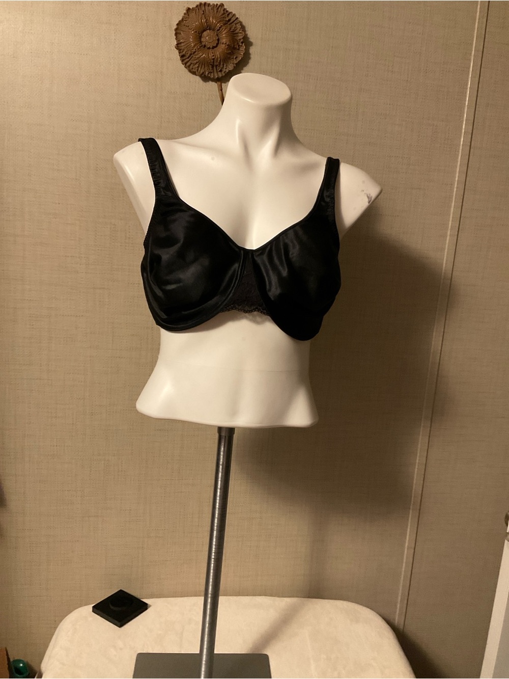 Everyday Black Support Bra - Comfortable Layering for Women
